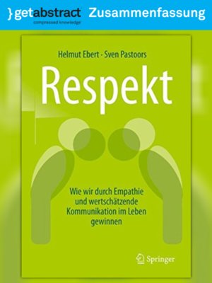 cover image of Respekt (Zusammenfassung)